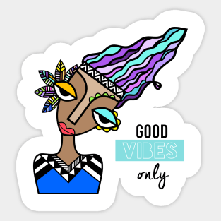 Good vibes Sticker